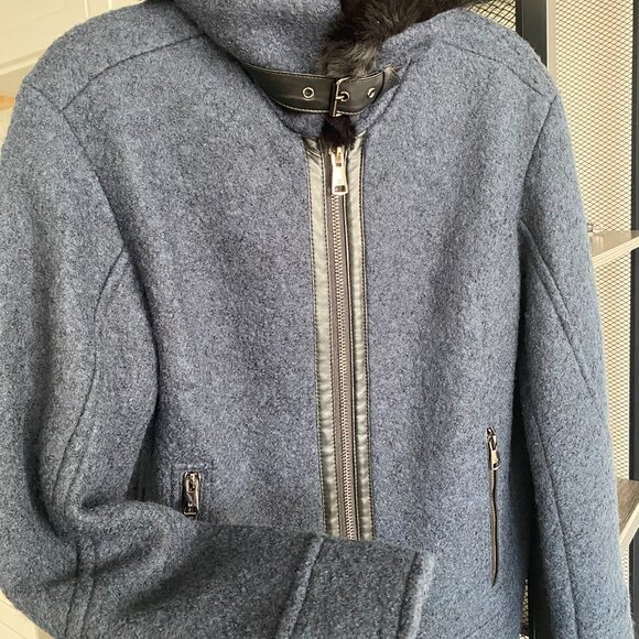 Kenneth Cole Women's Wool Coat - Picture 3 of 9